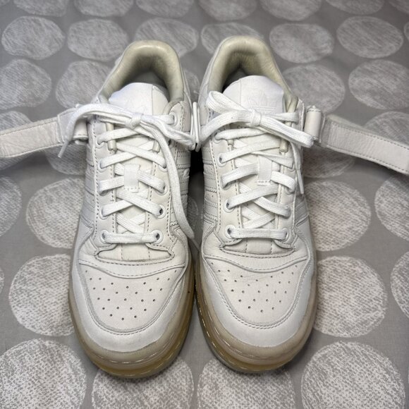 adidas Triple Platforum Low Women's Crystal White GZ8644 Sz 4.5 - Picture 2 of 16